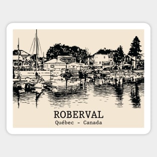 Roberval - Québec Magnet
